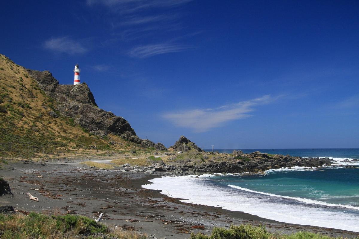 Holger Detje | Cape Palliser vuurtoren | Nieuw Zeeland