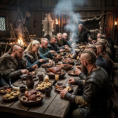 Vikingen: hun geschiedenis, geloof en dagelijks leven GeminiGeneratedImage88mm9588mm9588mm